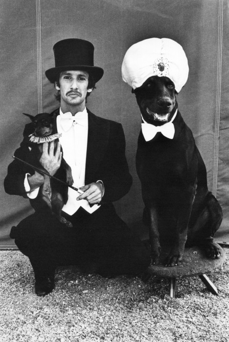 Lloyd Steir and Dogs at the Big Apple Circus NY1976