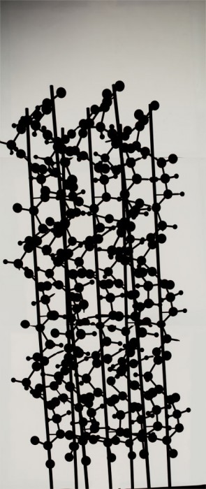 Polypeptide Chain, model built by Crick and Rich, c1955(courtesy of Laboratory of Molecular Biology)