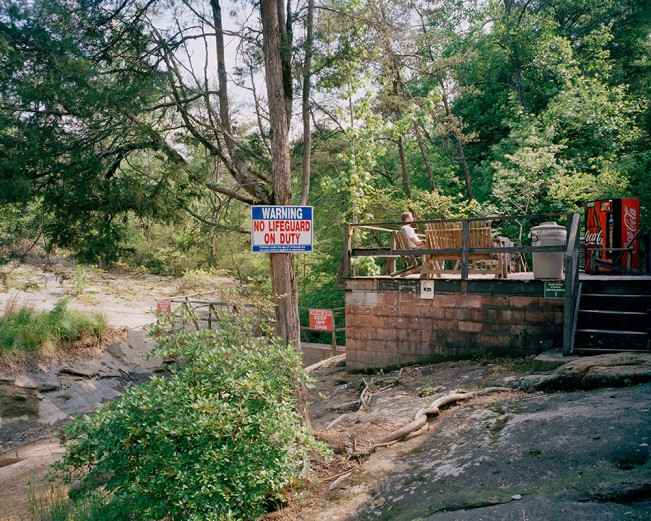 Large Format II, Professor Larry Dixon, Alabama the Beautiful, 12x15" c-print from scanned 4x5 negative