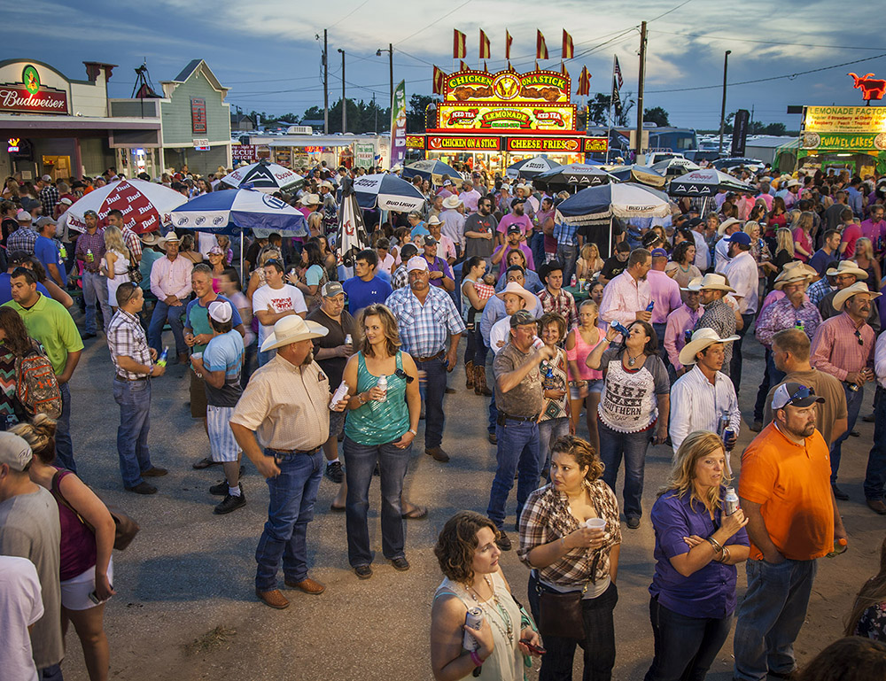 Rodeo Crowd