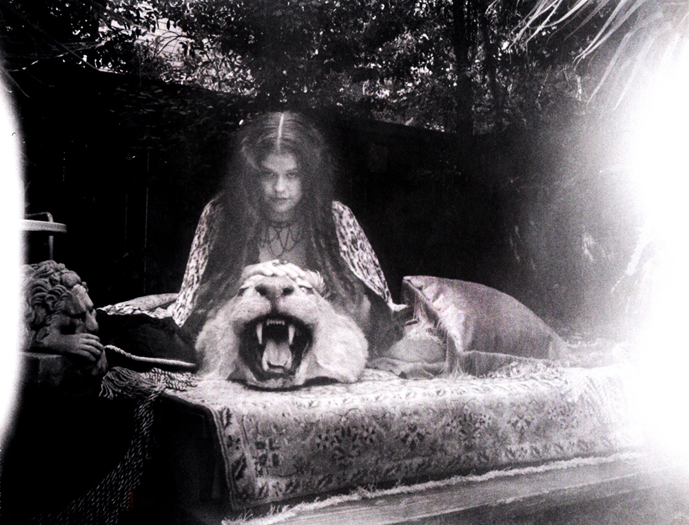Theda with Lion