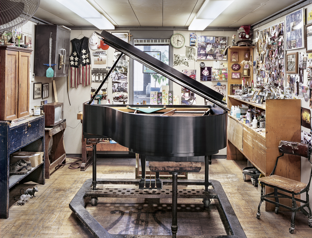Wally's World (Steinway & Sons piano factory, Astoria, NY)