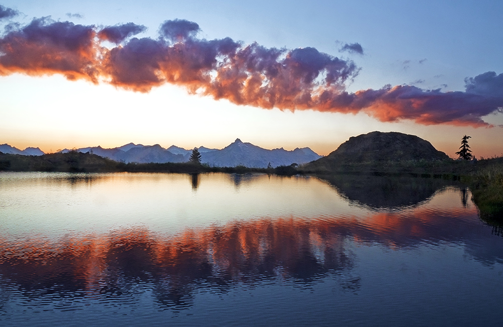 Diamond Lake Sunset by Matt Witt