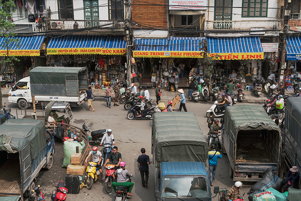Dong Xuan Market, Hanoi, Vietnam