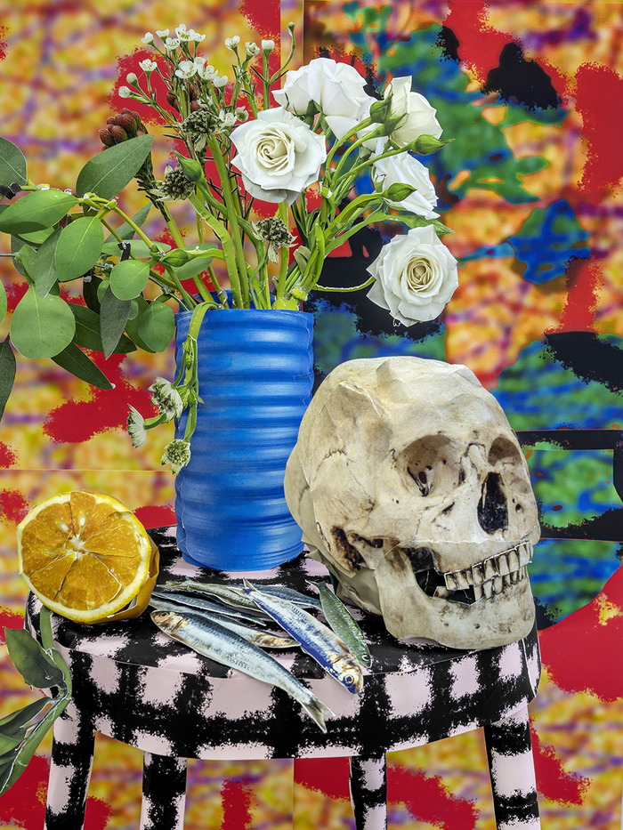 Flowers_and_Skull