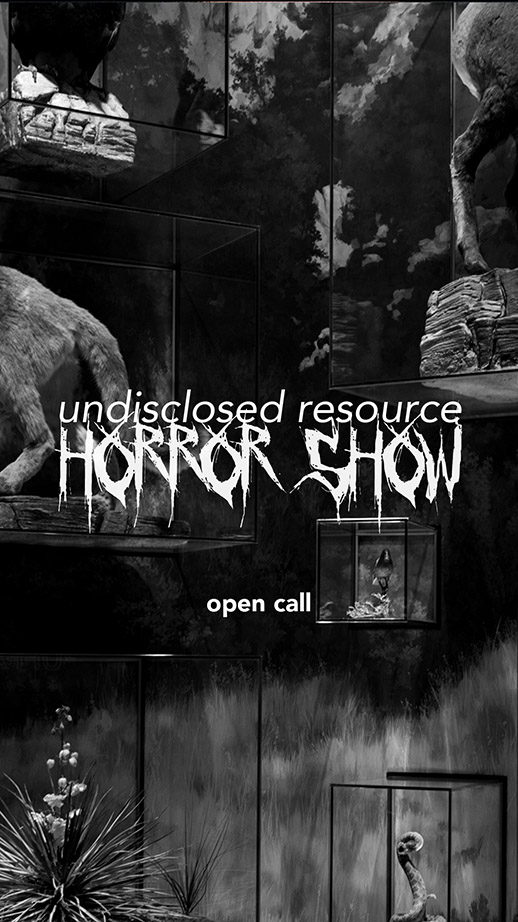 undisclosed resource — HORROR SHOW