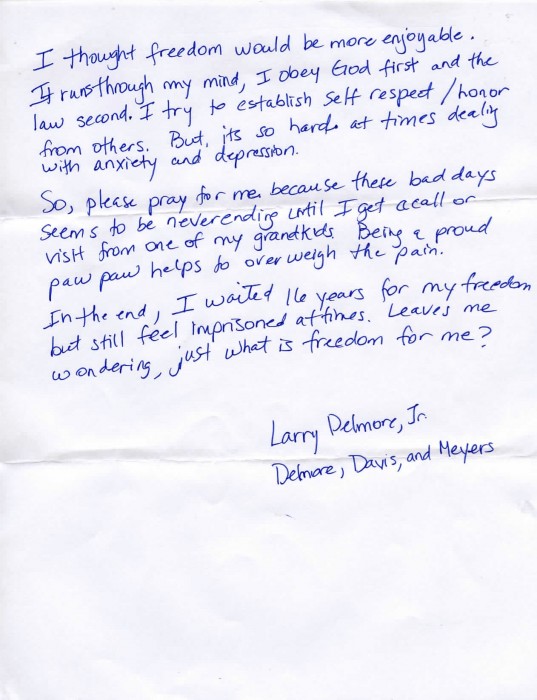 larry delmore letter 2