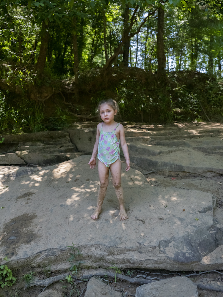 Grant_Allison_Isa at the swimming hole, 2020_11