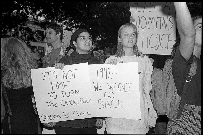 Students for Choice Cooper Union, New York City, October 2, 1992.