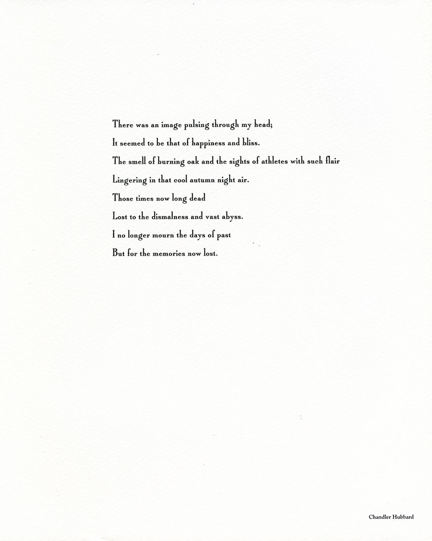 Chandler Poem