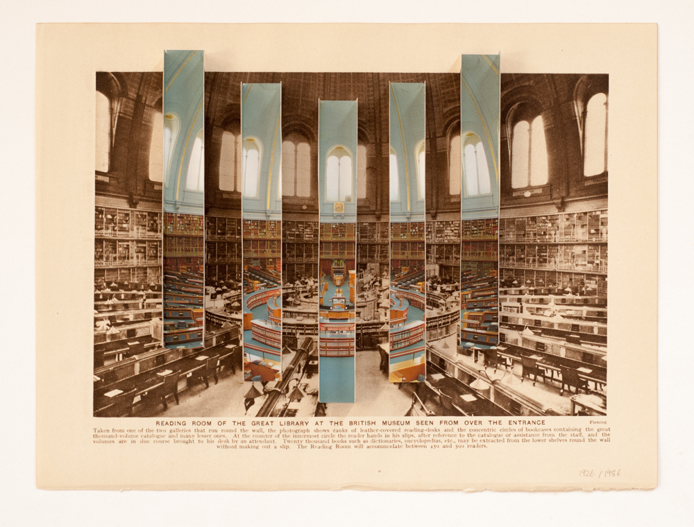 Abigail Reynolds, Universal Now, British Museum Reading Room 1926 | 1989, 2016_© the artist. Courtesy the artist