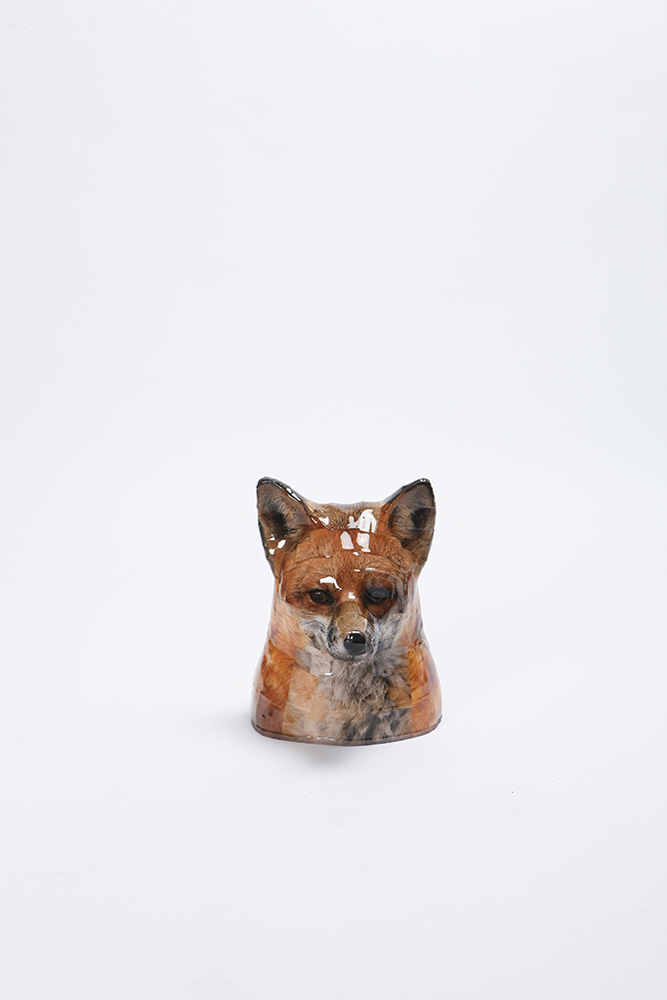OSANG GWON Bust(Fox), 2016, C-print, Mixed media, 30(h)x23x30cm