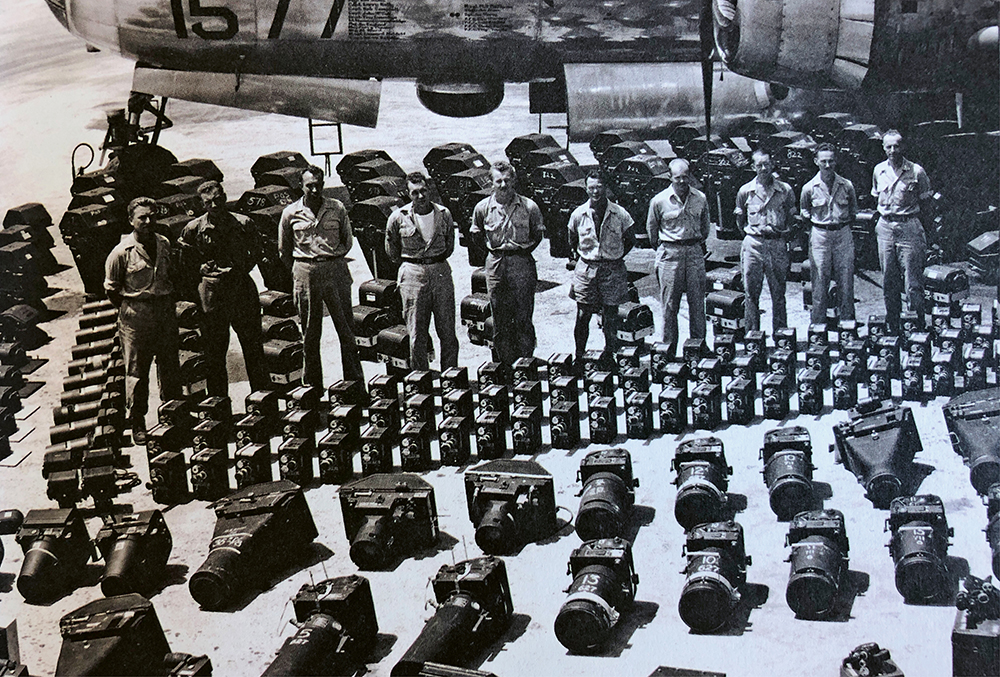 14. Photographers and their equipment on display in advance of Operation Crossroads, later referred to as Operation Camera by the press_National Archives and Records Administration
