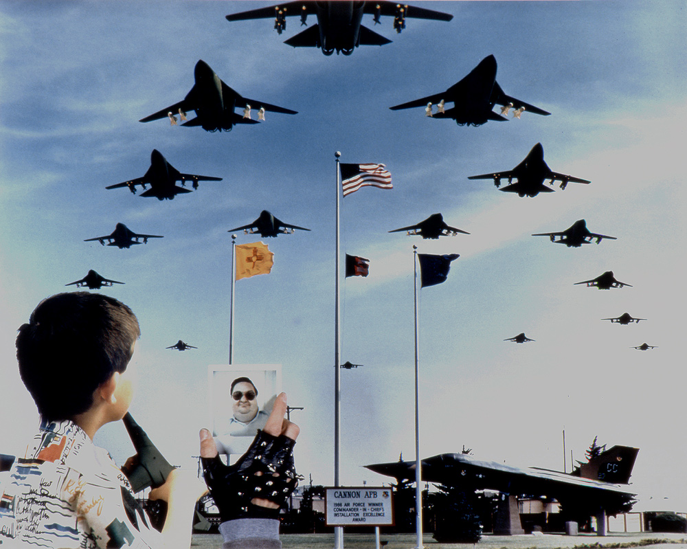 2_'Fat Man and Little Boy', F-111D's, 27th Tactical Fighter Wing, Cannon Air Force Base, near Clovis, New Mexico, 1990,