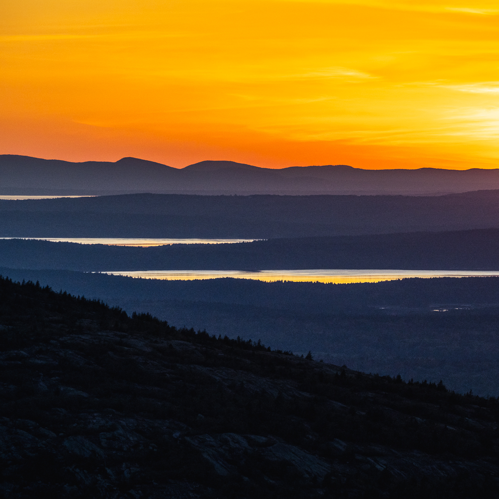 ©Anthony Striplen, Sunset on Cadillac Mountain, Mount Desert Island, Maine (1 of 1) - Tony Striplen