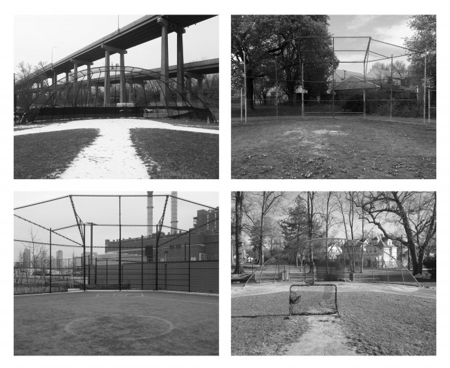 © Jake Corcoran, Four Backstops, 2025