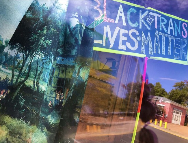 ELLEN FELDMAN KAREN DAVIS BLACK TRANS LIVES MATTER 2020