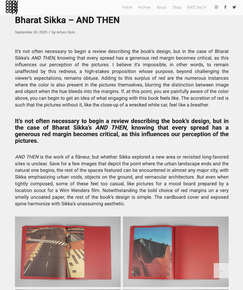 Arturo Soto_C4 Journal_Bharat Sikka Sobregiro #8 con Yogan Muller