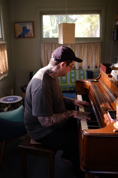 Sara Beck, Noah Playing Piano, 2025 - Sara Beck