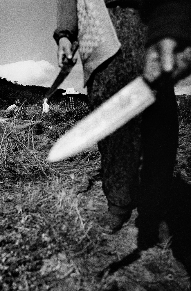 Lee Gap-Chul, Conflict and Reaction, Woman onher way to field, 1995