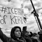 “Going to the detention center was really difficult. Her appearance had changed drastically.  Her long, beautiful, jet black hair was gray. Her chubby cheeks were reduced to bone. Her beautiful smooth face was filled with wrinkles."

Tania, youth organizer with the Community Immigrant Youth Justice Initiative Alliance describes visiting her mother in Mesa Verde ICE Processing Facility in Bakersfield, CA.  
Photo: March 2018