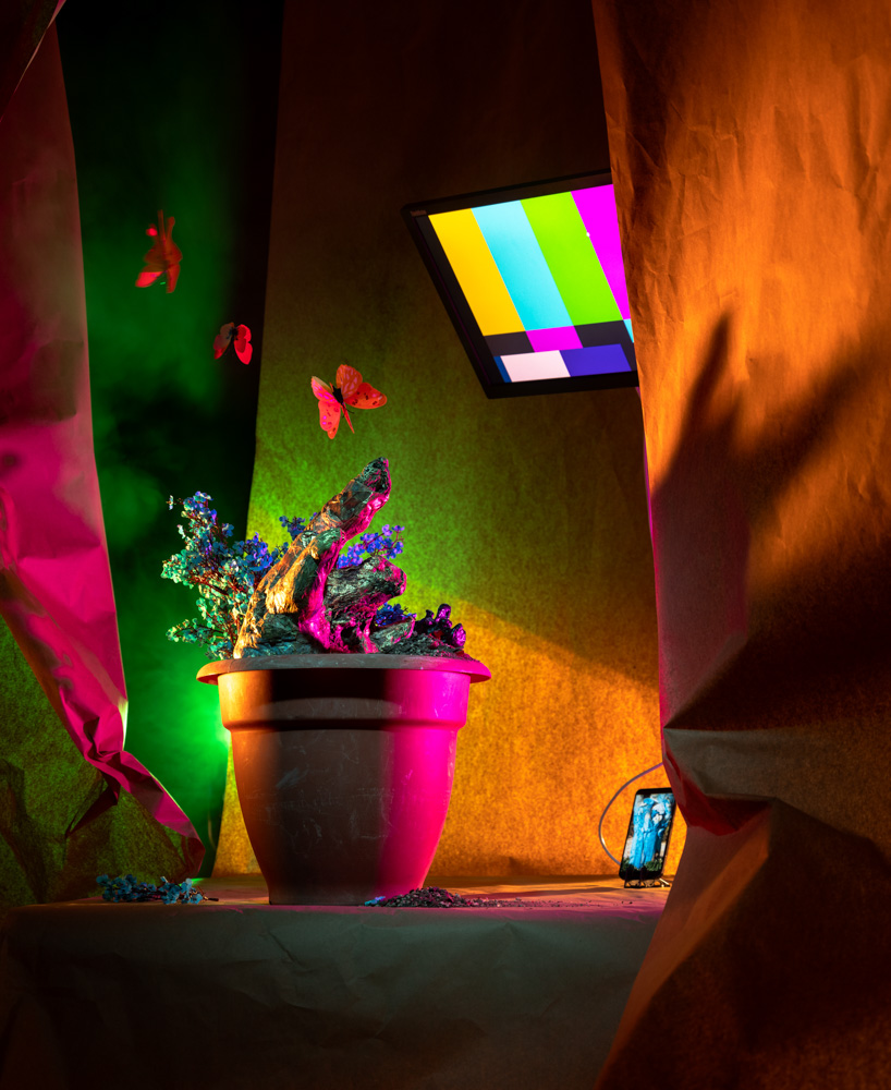 To Redecorate a Dream, XIV (Simulacra and Sytemization) archival inkjet 25.2 x 31 in., Edition of 10 + 2AP 2025 © JW Toftness. Overshoot with Yogan Muller.